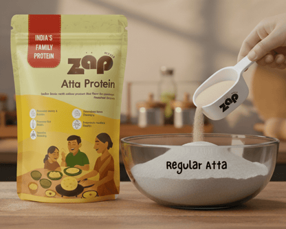 Family Pack - Plant Based High Protein High Fiber Atta Protein [suitable for all flours] - Zäp Meals